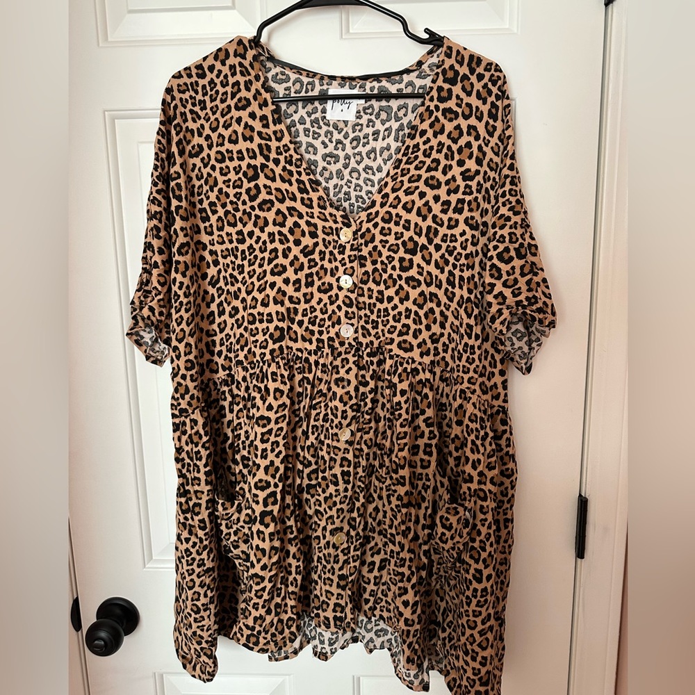 Size S/M - Princess Polly Cheetah Dress!
